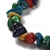 Natural Freshwater Shell Dyed Beads Strands G-M205-85A-3