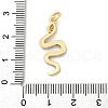 Brass Micro Pave Cubic Zirconia Pendants KK-H494-01G-01-3