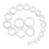 10 Pairs Silicone Ear Gauges WGCF9F6-15-2