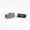 Iron Ribbon Crimp Ends X-E005Y-B-1