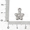 304 Stainless Steel Pendants STAS-D366-07A-P-3