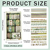 20pcs 5 Styles Scrapbooking Stickers DIY-TAC0029-03A-13