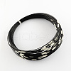 Steel Wire Bracelet Cord DIY Jewelry Making X-TWIR-R004-24-1