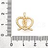 Brass Pendants KK-Q097-04G-3