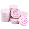 CRASPIRE 8Pcs Rubber Stamps AJEW-CP0008-29-1