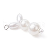 Thanksgiving Day ABS Plastic Imitation Pearl Pendants PALLOY-JF03736-3