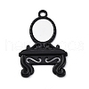 Glass Mirror Pendants FIND-Z073-03EB-1