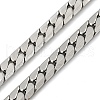 304 Stainless Steel Chain Necklaces NJEW-P295-01P-2