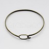 Brass Bangle Making BJEW-B133-01AB-NF-1