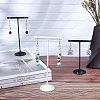 3 Pcs T Bar Iron Earring Displays Sets EDIS-FG0001-11-4
