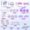SUNNYCLUE Mixed Styles Transparent Glass Beads GLAA-SC0002-21A-2