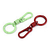 Spray Painted Alloy Iron Spring Gate Ring PALLOY-T090-77-2