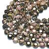 Natural Rhodonite Beads Strands G-C116-A101-01-3