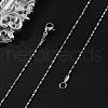 Non-Tarnish 304 Stainless Steel Chain Necklaces NJEW-F248-06A-P-4