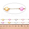 Handmade Shell Beads Flower Chains CHS-T006-19G-3