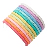 11Pcs 11 Colors Polymer Clay & Non-magnetic Synthetic Hematite Beaded Stretch Bracelets Kit BJEW-JB10679-3