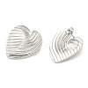 Non-Tarnish 304 Stainless Steel Stud Earrings EJEW-K268-09P-2