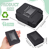 Rectangle Folding Paper Storage Boxes CON-WH0106-01A-02-2