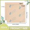 Rust-proof Paper AJEW-WH0314-222-2