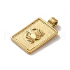 304 Stainless Steel Pendants X-STAS-L022-306G-04-2