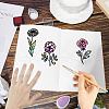 Plastic Stamps DIY-WH20018-0228-4