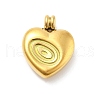 304 Stainless Steel Enamel Pendants STAS-L283-36G-2