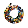 Natural Agate Beads Strands G-G259-D08-3mm-3