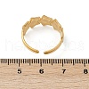 304 Stainless Steel Adjustable Cuff Rings RJEW-Q015-02G-D-3