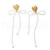304 Stainless Steel Stud Earrings EJEW-S253-10A-G-4