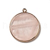 Natural Rose Quartz Pendants G-A213-01G-04-1
