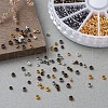 Brass Crimp Beads KK-YW0001-17-6