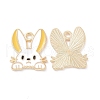 Alloy Enamel Pendants X-PALLOY-D015-08-2