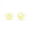 6/0 Imitation Jade Glass Seed Beads SEED-N004-006-08-2
