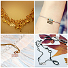 SOFPLATE 100Pcs 4 Colors Alloy Pendants FIND-SP0002-36-5