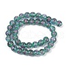 Handmade Glod Sand Lampwork Beads Strands LAMP-B028-03G-10mm-2