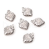 Non-Tarnish 304 Stainless Steel Charms STAS-L244-46P-1