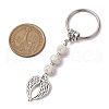 Tibetan Style Alloy Pendants Keychain KEYC-JKC00892-3
