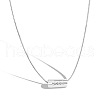 925 Sterling Silver Pendant Necklaces NJEW-M209-02-1