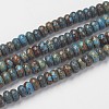Natural Chrysocolla Bead Strands G-G968-B03-1