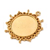 304 Stainless Steel Pendant Cabochon Settings STAS-Q363-03G-2