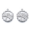 Non-Tarnish 304 Stainless Steel Pendants STAS-N098-207P-3