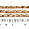 Electroplated Synthetic Non-magnetic Hematite Beads Strands G-H027-D01-01-5