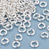 Rack Plating Brass Jump Rings X-KK-O139-18K-S-1