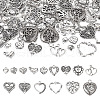 120PCS Tibetan Style Alloy Charms TIBEP-TA0001-31-1