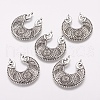 Tibetan Style Alloy Pendants TIBEP-G019-01AS-2