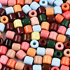 Opaque Colours Glass Seed Beads SEED-N007-14F-3