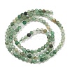 Natural Green Aventurine Beads Strands G-RM250104-E6-4