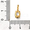 Ion Plating(IP) 304 Stainless Steel Rhinestone Pendants STAS-A104-11G-01-3