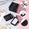 Cardboard Paper Ring Earring Storage Boxes CON-TAC0001-07-5