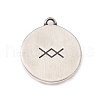 304 Stainless Steel Pendant STAS-E053-37AS-3